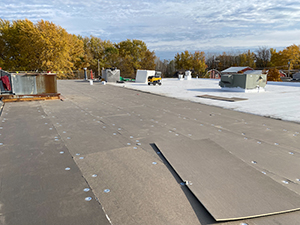 Flat Roof Replacement – Shelby, OH 1