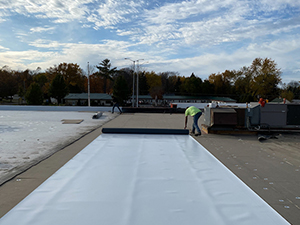 Flat Roof Replacement – Shelby, OH 2